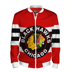 Мужской бомбер 3D Chicago Blackhawks