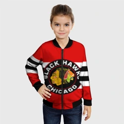 Детский бомбер 3D Chicago Blackhawks - фото 2
