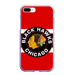 Чехол для iPhone 7Plus/8 Plus матовый Chicago Blackhawks