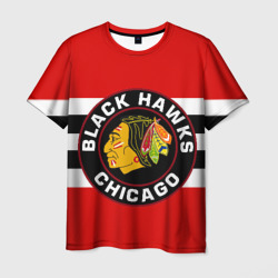 Мужская футболка 3D Chicago Blackhawks