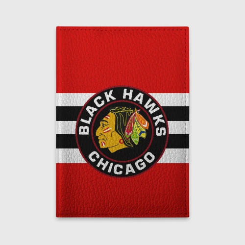 Обложка для автодокументов Chicago Blackhawks
