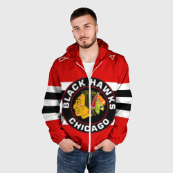Мужская ветровка 3D Chicago Blackhawks - фото 2