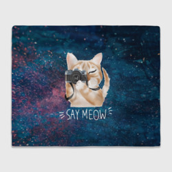 Плед 3D Say Meow