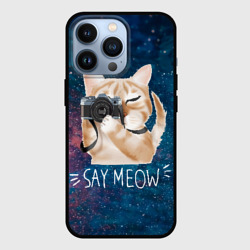 Чехол для iPhone 13 Pro Say Meow