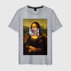 Мужская футболка хлопок Мона Лиза
