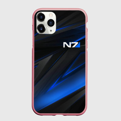 Чехол для iPhone 11 Pro Max матовый Mass Effect N7