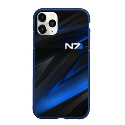 Чехол для iPhone 11 Pro Max матовый Mass Effect N7