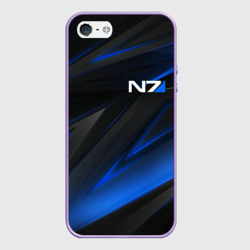 Чехол для iPhone 5/5S матовый Mass Effect N7