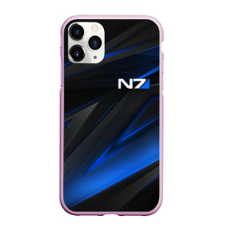 Чехол для iPhone 11 Pro Max матовый Mass Effect N7