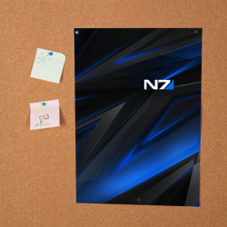 Постер Mass Effect N7 - фото 2