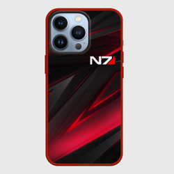 Чехол для iPhone 13 Pro Mass Effect N7 Масс эффект Н7