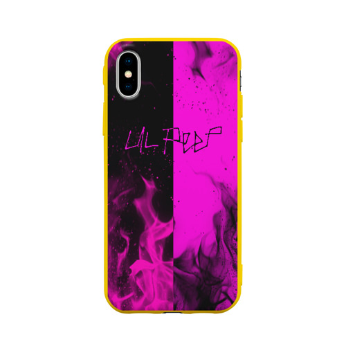 Чехол для iPhone X матовый LIL PEEP Фото 01 Чехол для iPhone X матовый LIL PEEP Фото 01
