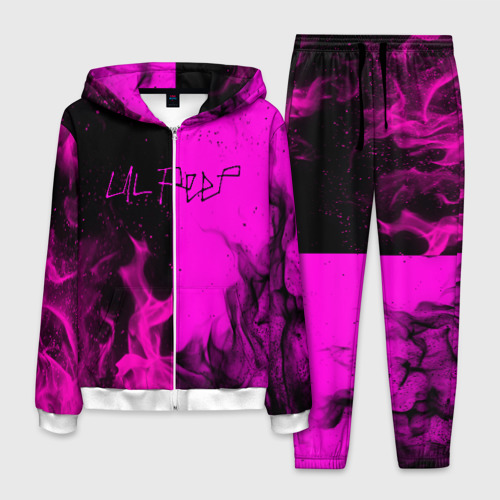 Мужской костюм 3D LIL PEEP Фото 01 Мужской костюм 3D LIL PEEP Фото 01