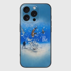 Чехол для iPhone 16 Pro Max силиконовый с защитой камеры Go Dive
