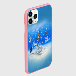 Чехол для iPhone 11 Pro Max матовый Go Dive - фото 2