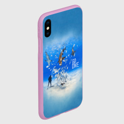 Чехол для iPhone XS Max матовый Go Dive - фото 2