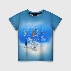Детская футболка 3D Go Dive