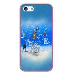 Чехол для iPhone 5/5S матовый Go Dive