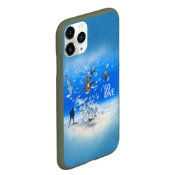 Чехол для iPhone 11 Pro Max матовый Go Dive - фото 2