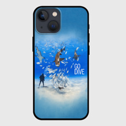 Чехол для iPhone 13 mini Go Dive