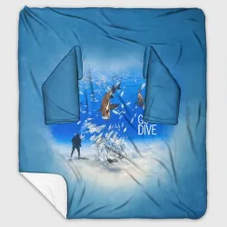 Плед с рукавами Go Dive