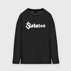 Мужской лонгслив oversize хлопок Sabaton