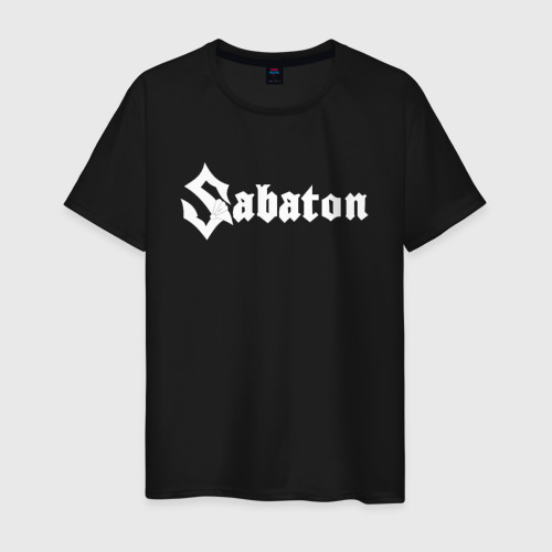 Мужская футболка хлопок Sabaton, цвет черный