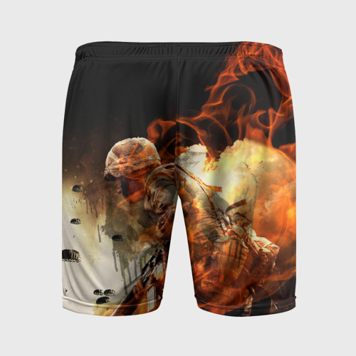 Мужские шорты спортивные Sabaton, цвет 3D печать - фото 2