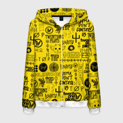 Мужская толстовка 3D на молнии Twenty One pilots