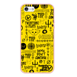 Чехол для iPhone 5/5S матовый Twenty One pilots