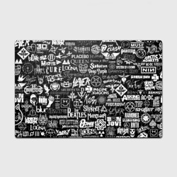 Головоломка Пазл магнитный 126 элементов Лого рокерских групп