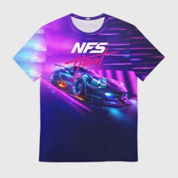 Мужская футболка 3D Heat