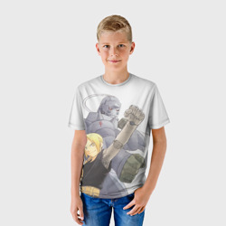 Детская футболка 3D Эдвард и Альфонс - фото 2
