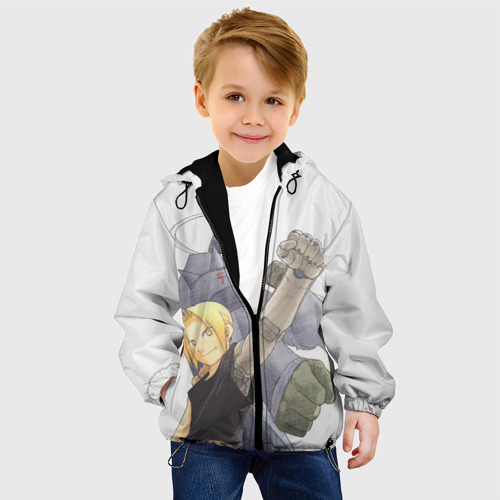 Детская куртка 3D Эдвард и Альфонс, цвет черный - фото 3