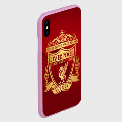Чехол для iPhone XS Max матовый Ливерпуль - фото 2