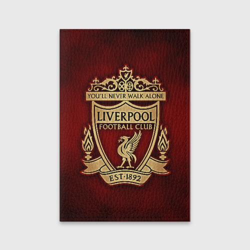 Обложка для паспорта матовая кожа Ливерпуль