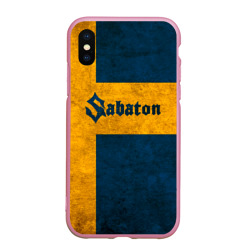 Чехол для iPhone XS Max матовый Sabaton