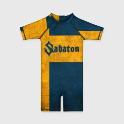 Детский купальный костюм 3D Sabaton