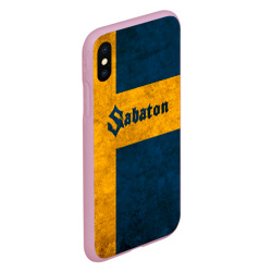 Чехол для iPhone XS Max матовый Sabaton - фото 2