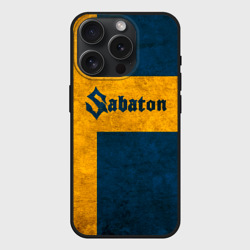 Чехол силиконовый для Apple iPhone 15 Pro матовый Sabaton