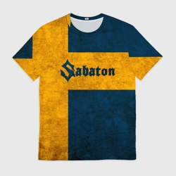 Мужская футболка 3D Sabaton