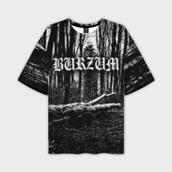 Мужская футболка oversize 3D Burzum