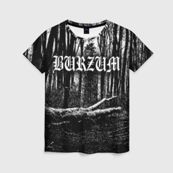 Женская футболка 3D Burzum