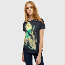 Женская футболка 3D Final Fantasy VII - фото 2