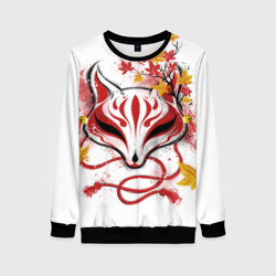 Женский свитшот 3D Берсерк Синий Экзорцист