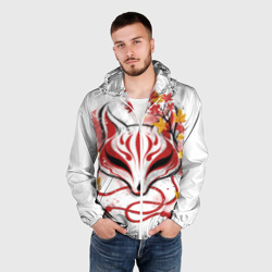 Мужская ветровка 3D Берсерк Синий Экзорцист - фото 2