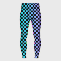 Мужские тайтсы 3D Checkerboard Color