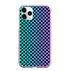 Чехол для iPhone 11 Pro Max матовый Checkerboard Color