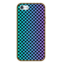 Чехол для iPhone 5/5S матовый Checkerboard Color