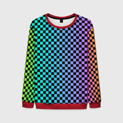 Мужской свитшот 3D Checkerboard Color